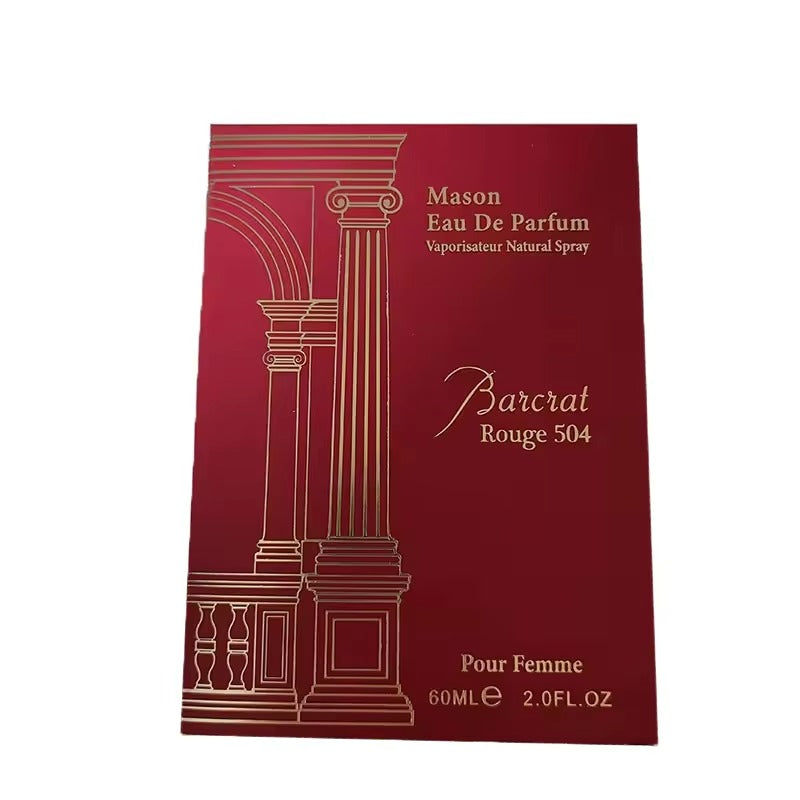 Luxe Scent Wholesale 60ml Red Perfume Long Lasting Fragrance Charm Perfume Baccarat Rouge 540 Parfum OEM/ODM