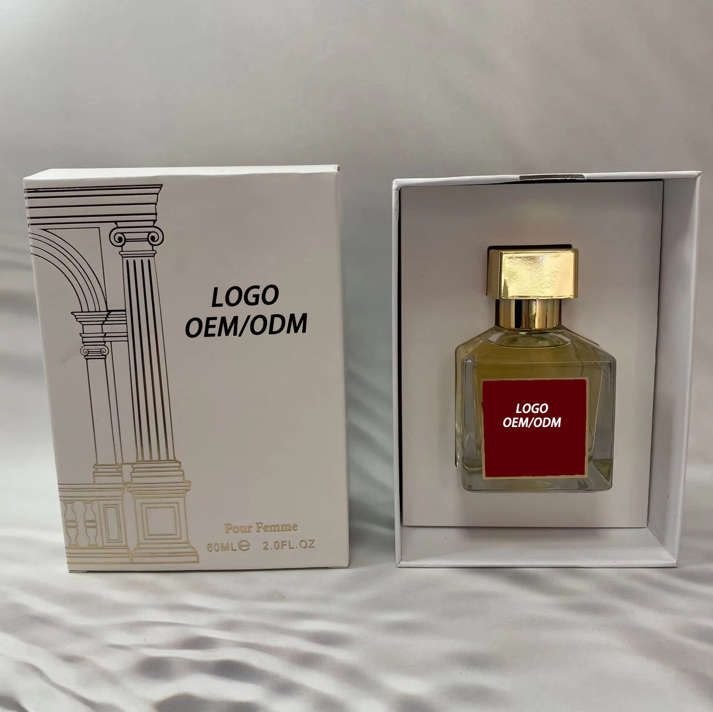 Luxe Scent Wholesale 60ml Red Perfume Long Lasting Fragrance Charm Perfume Baccarat Rouge 540 Parfum OEM/ODM