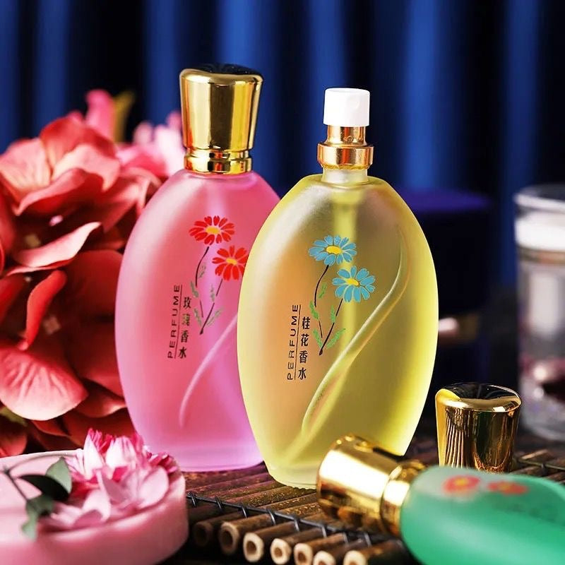 Osmanthus Women'S Perfume Floral 5 Smells Body Mist Hot Selling 50ml Eau De Parfums Long Lasting Rose Long Lasting Rose Perfume