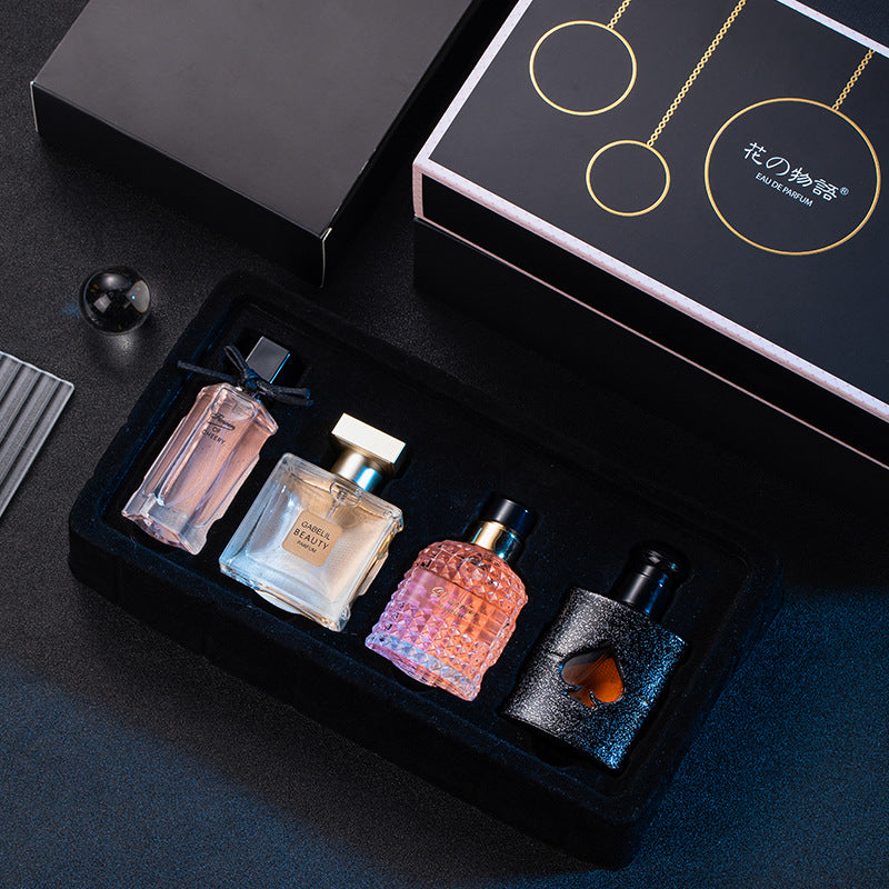 Luexscent Ladies Mini Travel Perfume Long-Lasting Floral Fresh Spicy Eau De Toilette Wholesale Gift Boxed