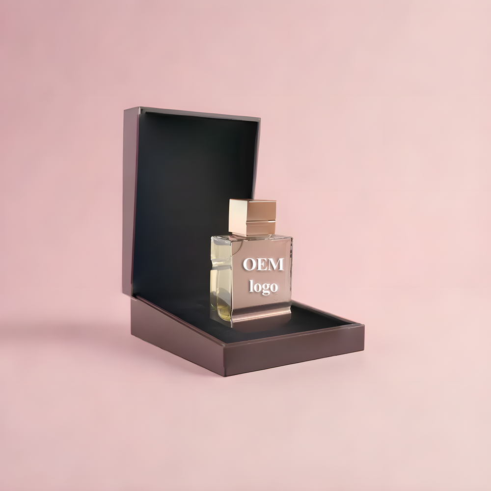 Luexscent High Quality Wholesale 60ml Luxury Black and pink Arabic Dubai Perfume Middle East Arab Long Lasting Men's Perfume