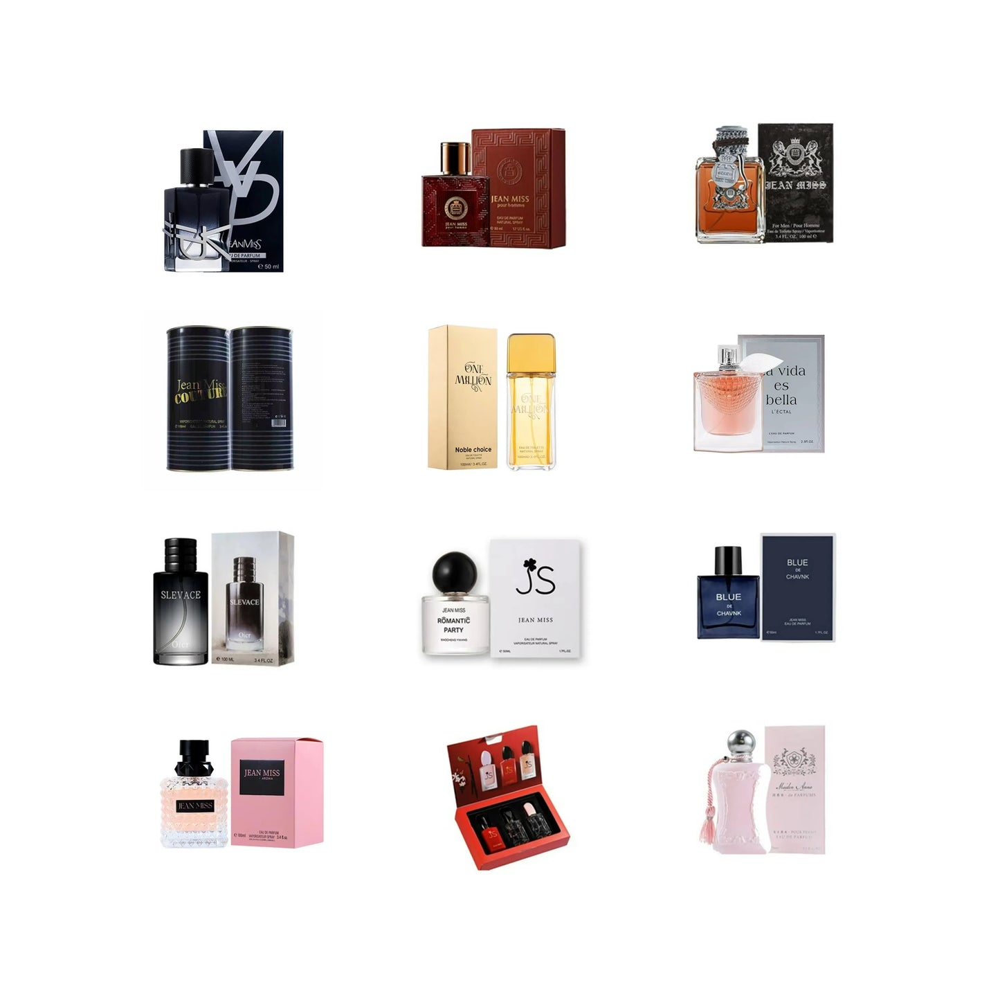 Custom Luxury Series Perfume for Men and Women 30ml/50ml/100ml Spray Long-Lasting Fresh Natural Fragrance Wholesale Spot